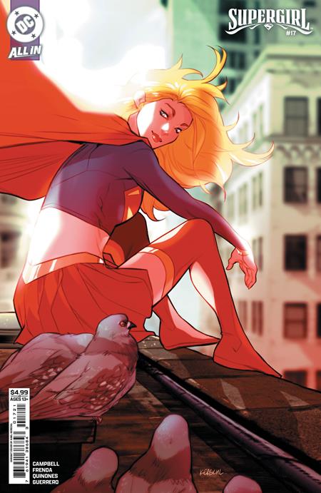 SUPERGIRL #17 CVR B KARL KERSCHL CARD STOCK VAR (KINGDOM OF ZOD) DC Comics Sophie Campbell Joe Quinones Karl Kerschl PREORDER