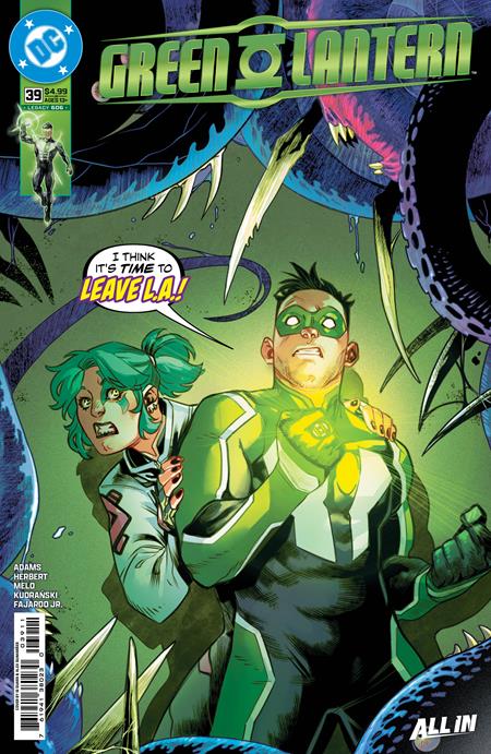 GREEN LANTERN #39 CVR A SCOTT GODLEWSKI DC Comics Jeremy Adams Ig Guara Scott Godlewski PREORDER