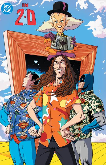 BATMAN SUPERMAN WEIRD AL WORLDS WEIRDEST #1 (ONE SHOT) CVR E DAN SCHOENING FOIL VAR DC Comics Mark Waid, Weird Al Yankovic Dan Schoening Dan Schoening PREORDER