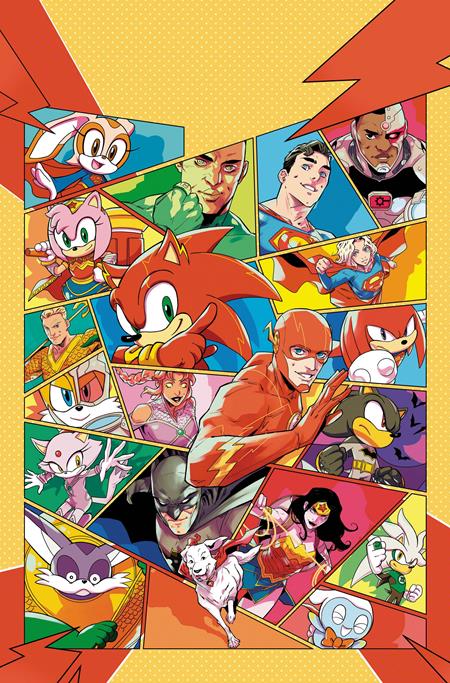 DC X SONIC THE HEDGEHOG METAL LEGION #5 (OF 5) CVR A PABLO M COLLAR DC Comics Ian Flynn Pablo M. Collar Pablo M. Collar PREORDER