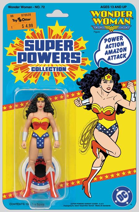 WONDER WOMAN #72 FACSIMILE EDITION CVR B JASON GEYER & ALEX SAVIUK WONDER WOMAN SUPER POWERS CARD STOCK VAR DC Comics William Messner-Loebs Lee Moder Jason Geyer, Alex Saviuk PREORDER