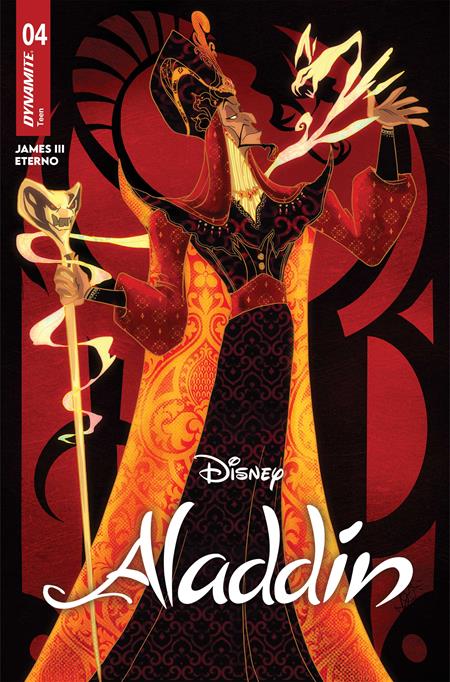 ALADDIN #4 CVR C KENYA DANINO VAR DYNAMITE Entertainment James III Agnese Eterno Kenya Danino PREORDER