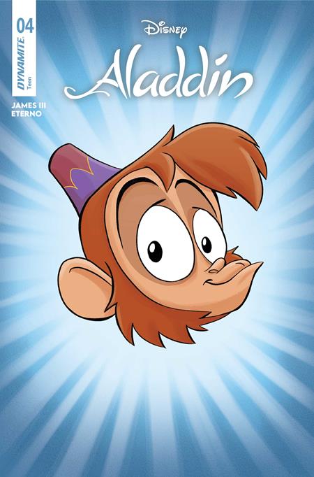 ALADDIN #4 CVR D CARTOON HEAD VAR DYNAMITE Entertainment James III Agnese Eterno Cartoon Head PREORDER