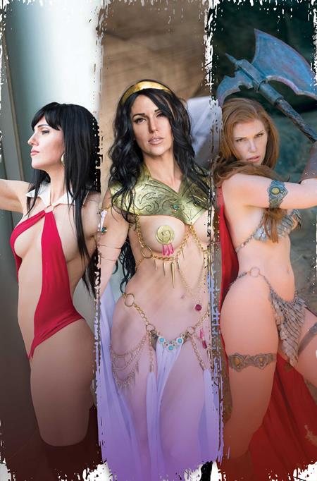 ALTERED STATES WARLORDS #4 CVR G INC 1:10 COSPLAY VIRGIN VAR DYNAMITE Entertainment David Avallone Mariano Benitez-Chapo Cosplay - Katy Rose PREORDER