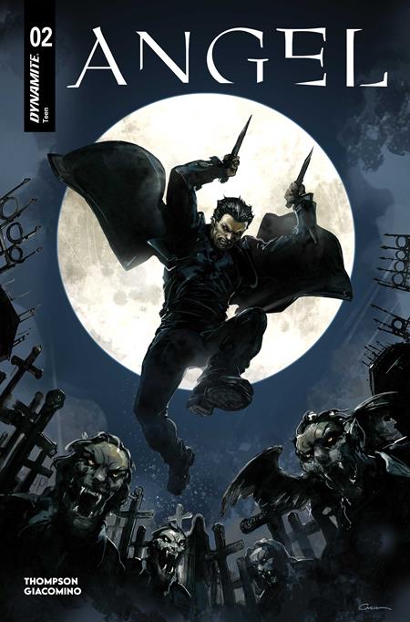 ANGEL #2 CVR B CLAYTON CRAIN VAR DYNAMITE Entertainment Kelly Thompson Giulia Giacomino Clayton Crain PREORDER