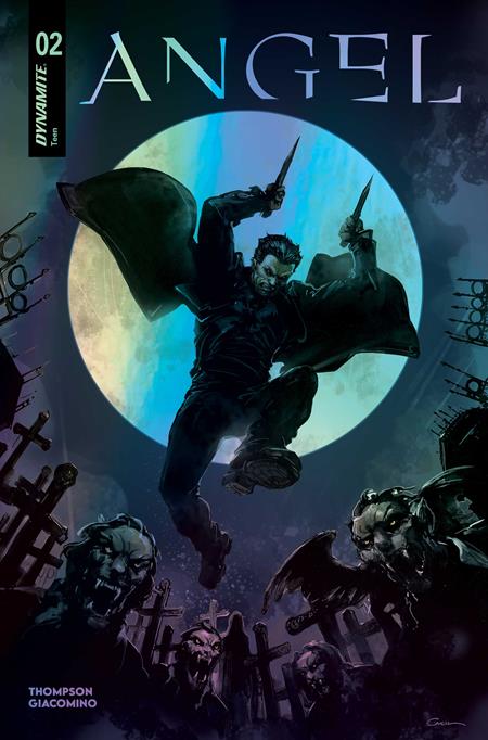 ANGEL #2 CVR N INC 1:15 CLAYTON CRAIN FOIL VAR DYNAMITE Entertainment Kelly Thompson Giulia Giacomino Clayton Crain PREORDER