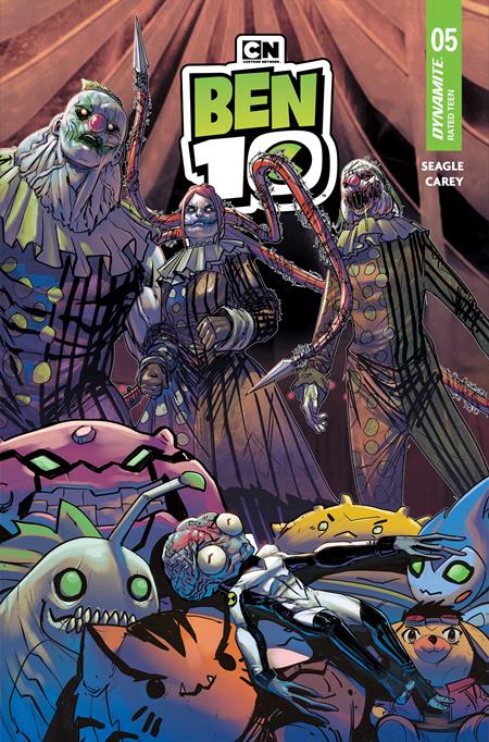 BEN 10 #5 CVR A ROBERT CAREY DYNAMITE Entertainment Steven T. Seagle Robert Carey Robert Carey PREORDER