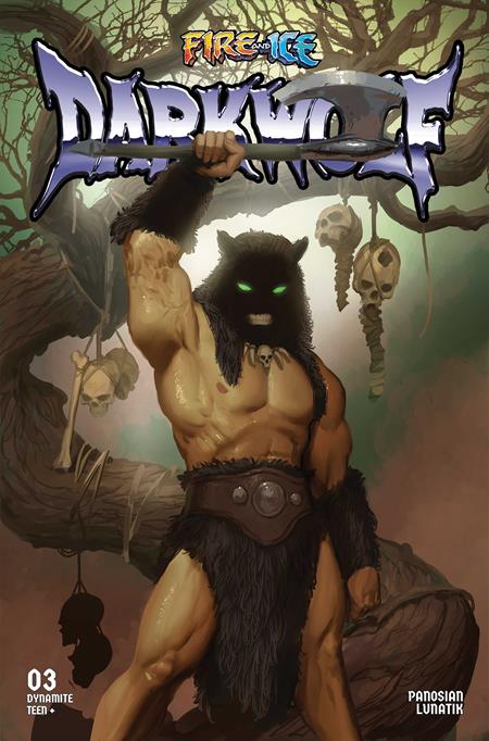 FIRE AND ICE DARKWOLF #3 CVR B STJEPAN SEJIC VAR DYNAMITE Entertainment Dan Panosian Andrey Lunatic Stjepan Sejic PREORDER