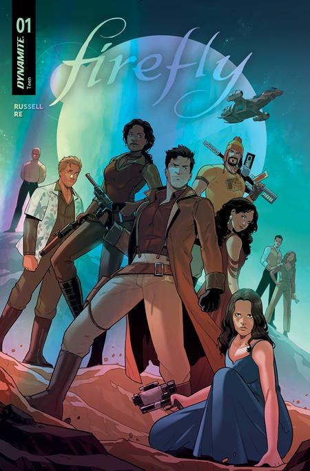 FIREFLY #1 CVR Q INC 1:15 STEPHEN BYRNE FOIL VAR DYNAMITE Entertainment Mark Russell Lorenzo Re Stephen Byrne PREORDER