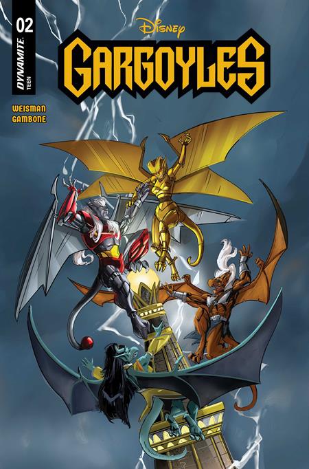 GARGOYLES (2026) #2 CVR C FRANK PAUR VAR DYNAMITE Entertainment Greg Weisman Gerardo Gambone Frank Paur PREORDER