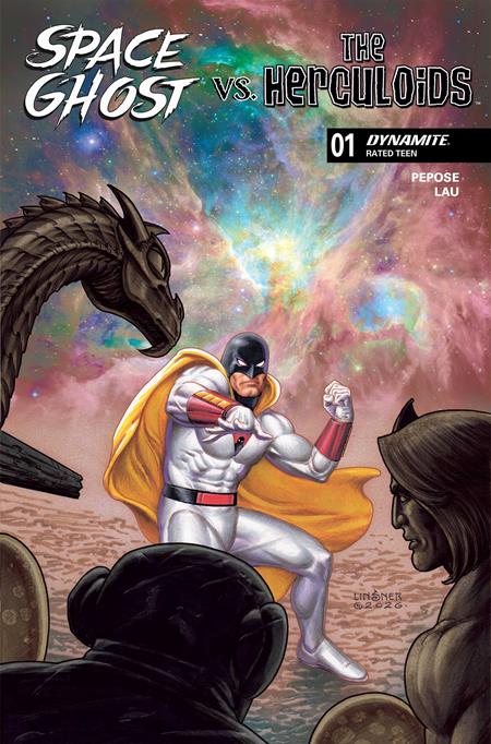 SPACE GHOST VS THE HERCULOIDS #1 CVR C JOSEPH MICHAEL LINSNER VAR DYNAMITE Entertainment David Pepose Jonathan Lau Joseph Michael Linsner  PREORDER