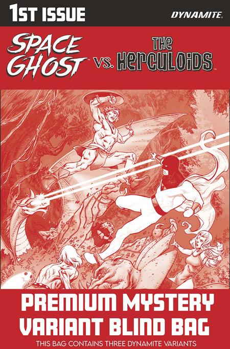 SPACE GHOST VS THE HERCULOIDS #1 CVR I PREMIUM MYSTERY BLIND BAG VAR DYNAMITE Entertainment David Pepose Jonathan Lau Blind Bag PREORDER