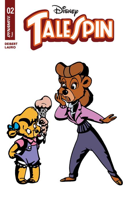 TALESPIN #2 CVR D CHARACTER DESIGN ART VAR DYNAMITE Entertainment Amanda Deibert Carlo Lauro Character Design Art PREORDER