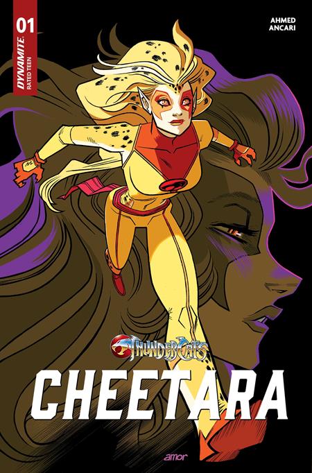 THUNDERCATS CHEETARA #1 CVR B JOHN AMOR VAR DYNAMITE Entertainment Saladin Ahmed Andrea Arcari John Amor PREORDER
