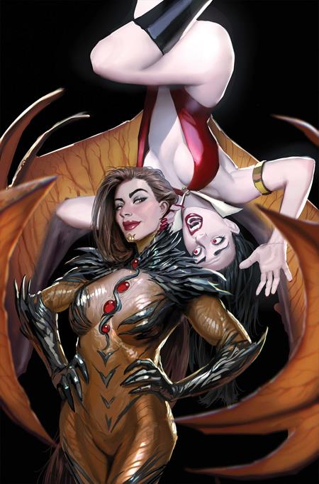 VAMPIRELLA X WITCHBLADE SPECIAL #1 (ONE SHOT) CVR H STJEPAN SEJIC LTD VIRGIN DYNAMITE Entertainment Erica Schultz Valentina Pinti Stjepan Sejic PREORDER