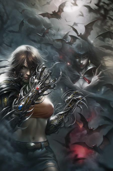 VAMPIRELLA X WITCHBLADE SPECIAL #1 (ONE SHOT) CVR L INC 1:20 FRANCESCO MATTINA VIRGIN VAR DYNAMITE Entertainment Erica Schultz Valentina Pinti Francesco Mattina PREORDER