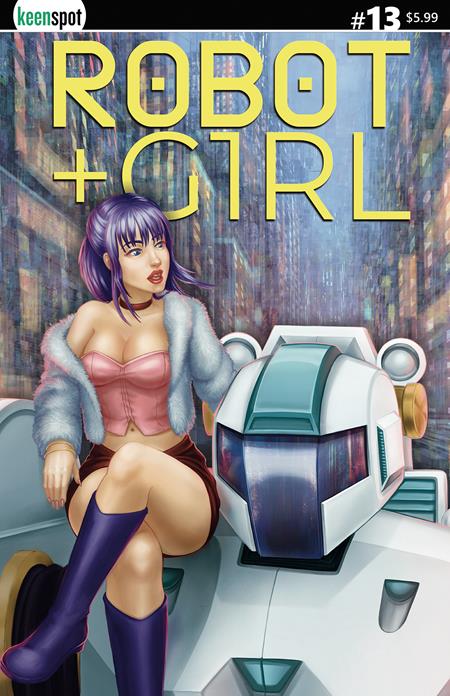 ROBOT + GIRL #13 CVR B VALERY KUTS VAR Ex Posse Holdings Mike White Mike White Valery Kuts PREORDER