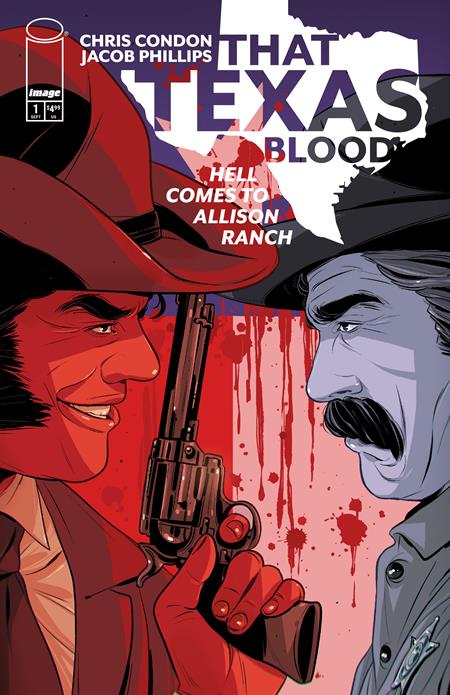 THAT TEXAS BLOOD HELL COMES TO ALLISON RANCH #1 (OF 6) CVR C LUANA VECCHIO VAR (MR) Image Comics Chris Condon Jacob Phillips Luana Vecchio PREORDER