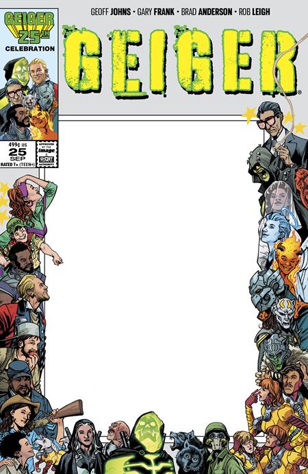 GEIGER #25 CVR F GARY FRANK & BRAD ANDERSON WITCHBLADE TEAM UP VAR Image Comics Geoff Johns Gary Frank, Brad Anderson Gary Frank, Brad Anderson PREORDER