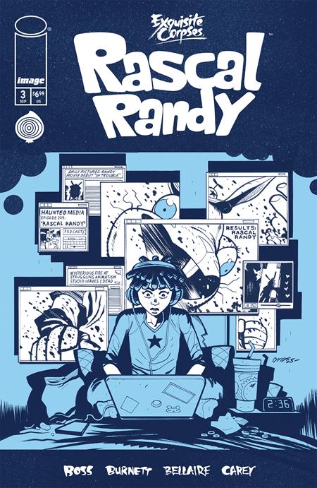 EXQUISITE CORPSES RASCAL RANDY #3 (OF 5) CVR C DYLAN BURNETT POLYBAGGED WITH COLLECTIBLE CARD VAR (MR) Image Comics Tyler Boss Dylan Burnett, Jordie Bellaire Dylan Burnett PREORDER