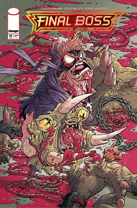 FINAL BOSS #10 CVR C DEREK HUNTER VAR (MR) Image Comics Tyler Kirkham Tyler Kirkham, David Miller, Ifansyah Noor Derek Hunter PREORDER