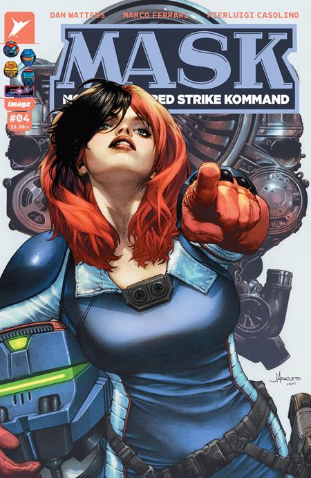MASK #4 CVR B JAY ANACLETO & ROMULO FAJARDO JR VAR Image Comics Dan Watters Pye Parr, Pierluigi Casolino Jay Anacleto, Romulo Fajardo Jr. PREORDER