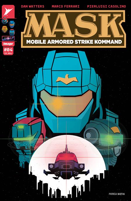 MASK # 4 CVR D INC 1:25 PATRICIA MARTIN VAR Image Comics Dan Watters Pye Parr, Pierluigi Casolino Patricia Martin PREORDER