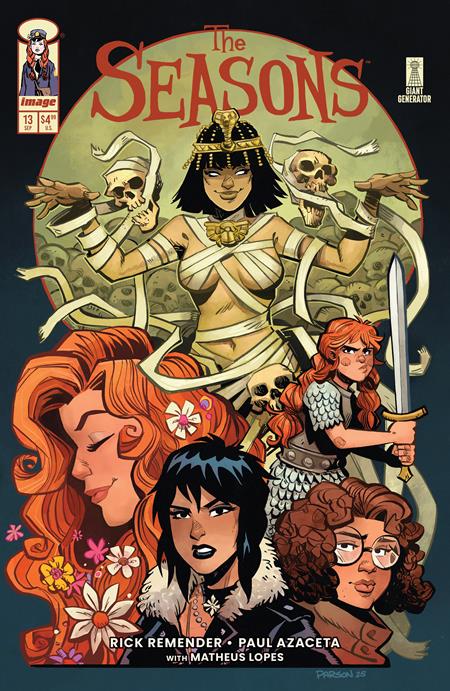 SEASONS #13 CVR C BRETT PARSON VAR Image Comics Rick Remender Paul Azaceta, Matheus Lopes Brett Parson PREORDER
