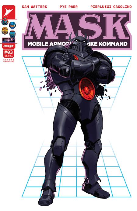 M.A.S.K. (Skybound) 3 Comic 2nd Printing Marco Ferrari Image Comics 2026