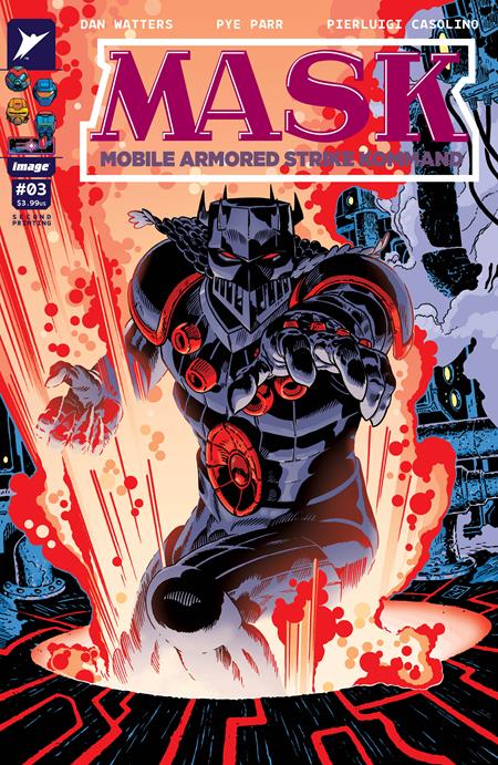 M.A.S.K. (Skybound) 3 Comic 3rd Printing J.H. Williams Variant Image Comics 2026
