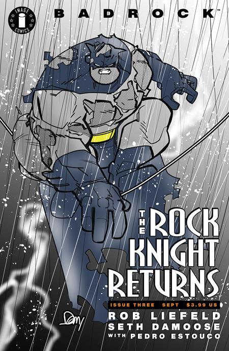 BADROCK #3 CVR F INC 1:25 SETH DAMOOSE BAT ROCK VAR Image Comics Rob Liefeld Seth Damoose Seth Damoose PREORDER