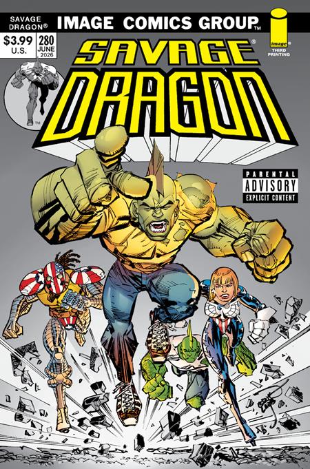 SAVAGE DRAGON #280 3RD PTG (MR) Image Comics Erik Larsen Erik Larsen Erik Larsen PREORDER