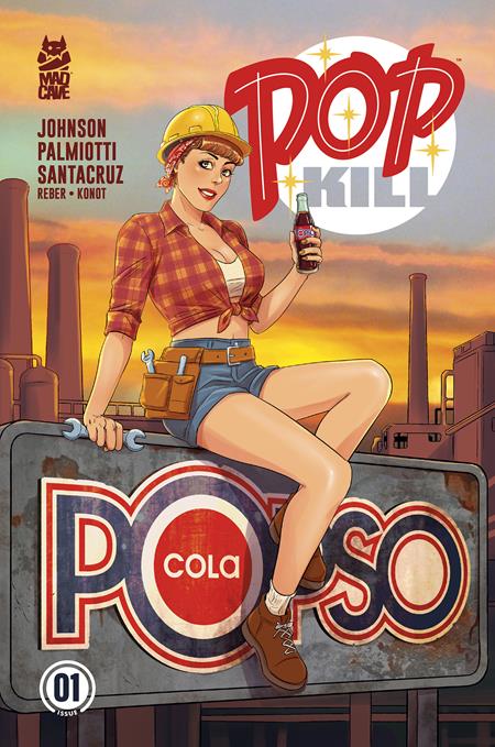 POP KILL #1 SEASONAL FLAVORS YISHAN LI LABOR DAY THEMED CARD STOCK VAR (MR) Mad Cave Studios Jimmy Palmiotti, Dave Johnson Juan Santacruz Yishan Li PREORDER
