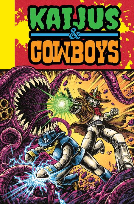 KAIJUS & COWBOYS #2 (OF 12) CVR B FERXPAIN EC HOMAGE VAR Massive Publishing Matthew Blair Frankie B Washington Ferxpain PREORDER
