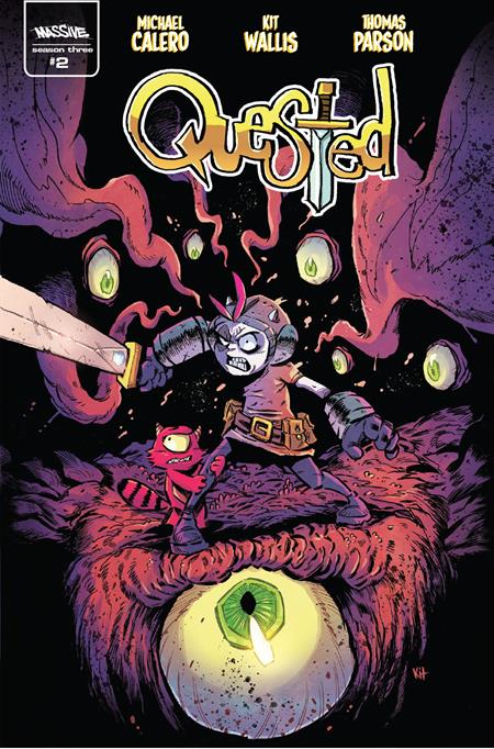 QUESTED #2 (OF 3) CVR A KIT WALLIS Massive Publishing Michael Calero Kit Wallis Kit Wallis PREORDER