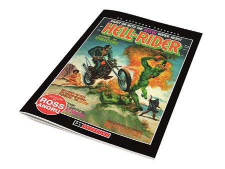 PS ARTBOOKS MAGAZINE HELL RIDER #1 PS Artbooks Israel Waldman, Sol Brodsky, Gary Friedrich Ross Andru, John Celardo, Dick Ayers, Mike Esposito Harry Rosenbaum PREORDER