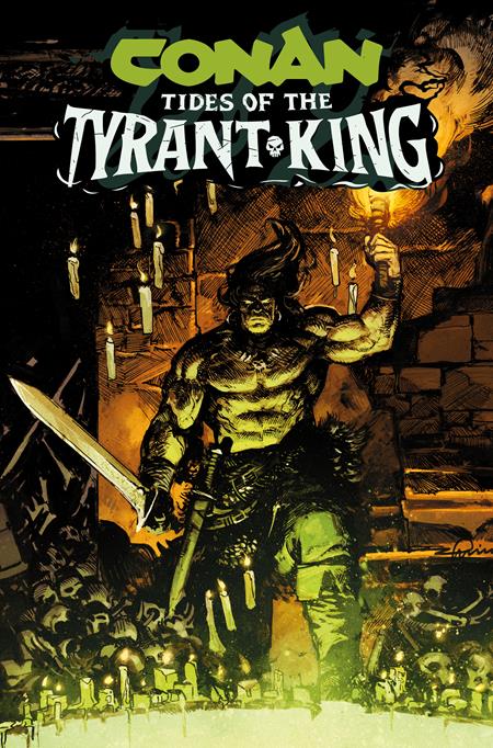 CONAN THE BARBARIAN TIDES OF THE TYRANT KING #1 (OF 4) CVR C GERARDO ZAFFINO VAR (MR) Titan Comics Jim Zub Jesus Merino Gerardo Zaffino PREORDER