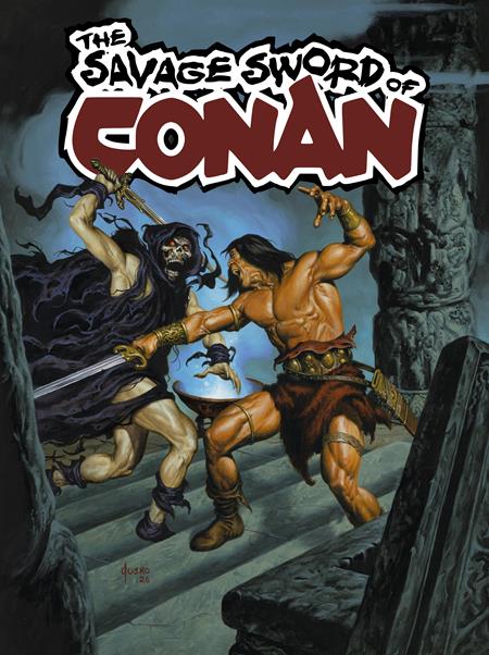 SAVAGE SWORD OF CONAN #16 CVR A JOE JUSKO (MR) Titan Comics Jim Zub Nicola Scott, Chris Campana, Scott Izaakse Joe Jusko PREORDER