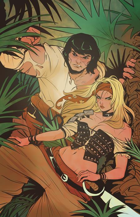 CONAN THE BARBARIAN #35 CVR G ASHLEIGH IZIENICKI VIRGIN CARDSTOCK VAR (MR) Titan Comics Jim Zub Fernando Dagnino Ashleigh Izienicki PREORDER