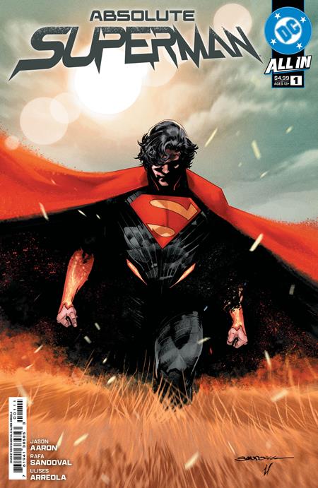 ABSOLUTE SUPERMAN #1 CVR A RAFA SANDOVAL DC Comics Jason Aaron Rafa Sandoval Rafa Sandoval PREORDER