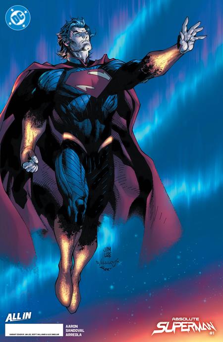 ABSOLUTE SUPERMAN #1 CVR C JIM LEE CARD STOCK VAR DC Comics Jason Aaron Rafa Sandoval Jim Lee PREORDER