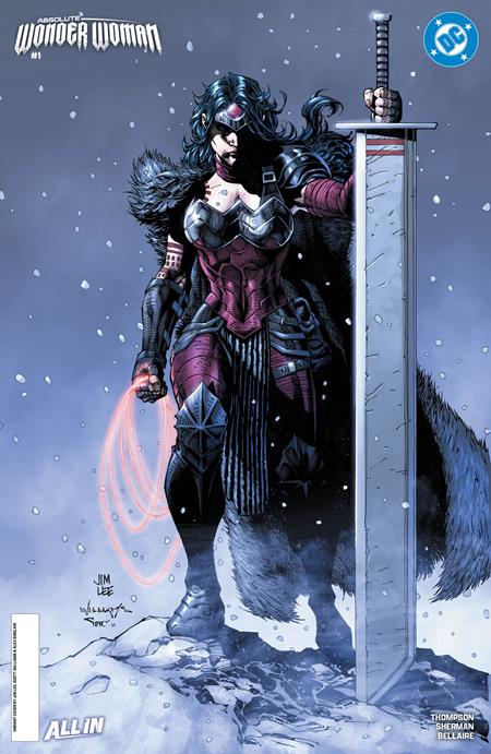 ABSOLUTE WONDER WOMAN #1 CVR C JIM LEE CARD STOCK VAR DC Comics Kelly Thompson Hayden Sherman Jim Lee PREORDER