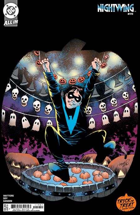 NIGHTWING #119 CVR D KELLEY JONES TRICK OR TREAT CARD STOCK VAR DC Comics Dan Watters Dexter Soy Kelley Jones PREORDER