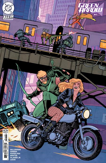 GREEN ARROW #350 CVR C CLIFF CHIANG CARD STOCK VAR DC Comics Joshua Williamson, Chris Condon Amancay Nahuelpan, Montos Cliff Chiang PREORDER