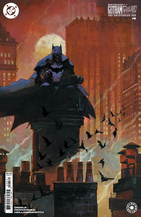 BATMAN GOTHAM BY GASLIGHT THE KRYPTONIAN AGE #5 (OF 6) CVR C ALEX MALEEV CARD STOCK VAR DC Comics Andy Diggle Leandro Fernandez Alex Maleev PREORDER