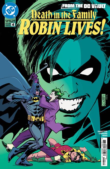 FROM THE DC VAULT DEATH IN THE FAMILY ROBIN LIVES #4 (OF 4) CVR A RICK LEONARDI DC Comics JM DeMatteis Rick Leonardi Rick Leonardi PREORDER