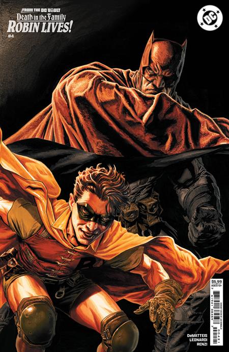 FROM THE DC VAULT DEATH IN THE FAMILY ROBIN LIVES #4 (OF 4) CVR B LEE BERMEJO CARD STOCK VAR DC Comics JM DeMatteis Rick Leonardi Lee Bermejo PREORDER