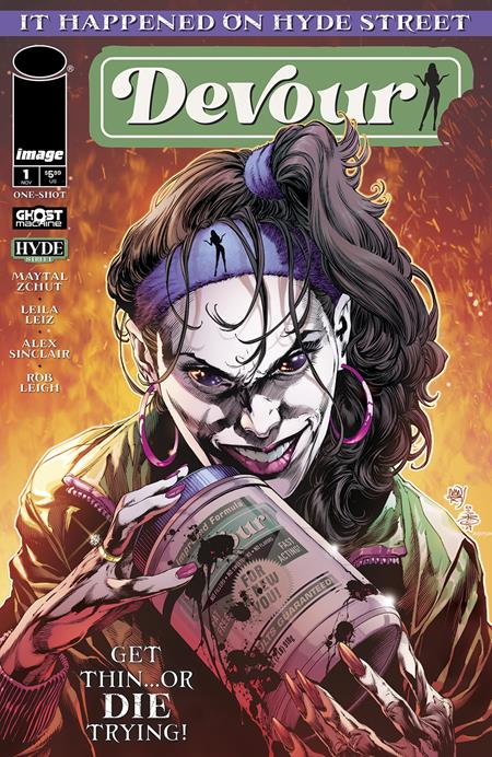 IT HAPPENED ON HYDE STREET DEVOUR #1 (ONE SHOT) CVR D INC 1:25 IVAN REIS & DANNY MIKI DEMONIC VAR Image Comics Maytal Zchut Leila Leiz, Alex Sinclair Ivan Reis, Danny Miki, Brad Anderson PREORDER