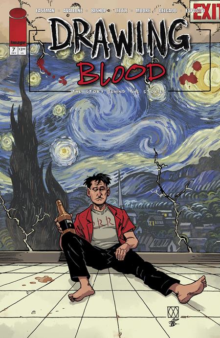 DRAWING BLOOD #7 (OF 12) CVR C MATT WAGNER & BRENNAN WAGNER VAR Image Comics David Avallone, Kevin Eastman Ben Bishop, Kevin Eastman, Troy Little, Jason Moore Matt Wagner, Brennan Wagner PREORDER