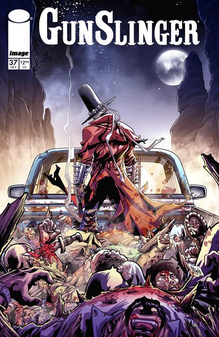 GUNSLINGER SPAWN #37 CVR B ZE CARLOS VAR Image Comics Todd McFarlane Carlo Barberi Ze Carlos PREORDER